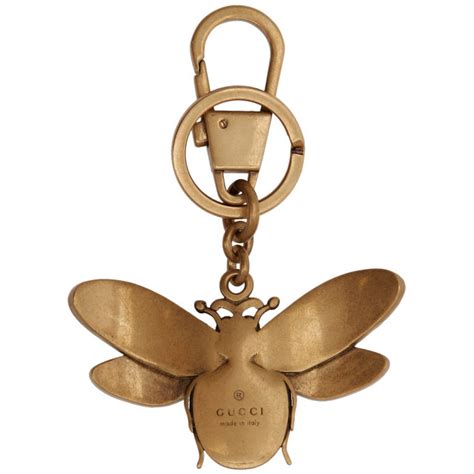 gucci gold bee charm|gucci gold jewelry for women.